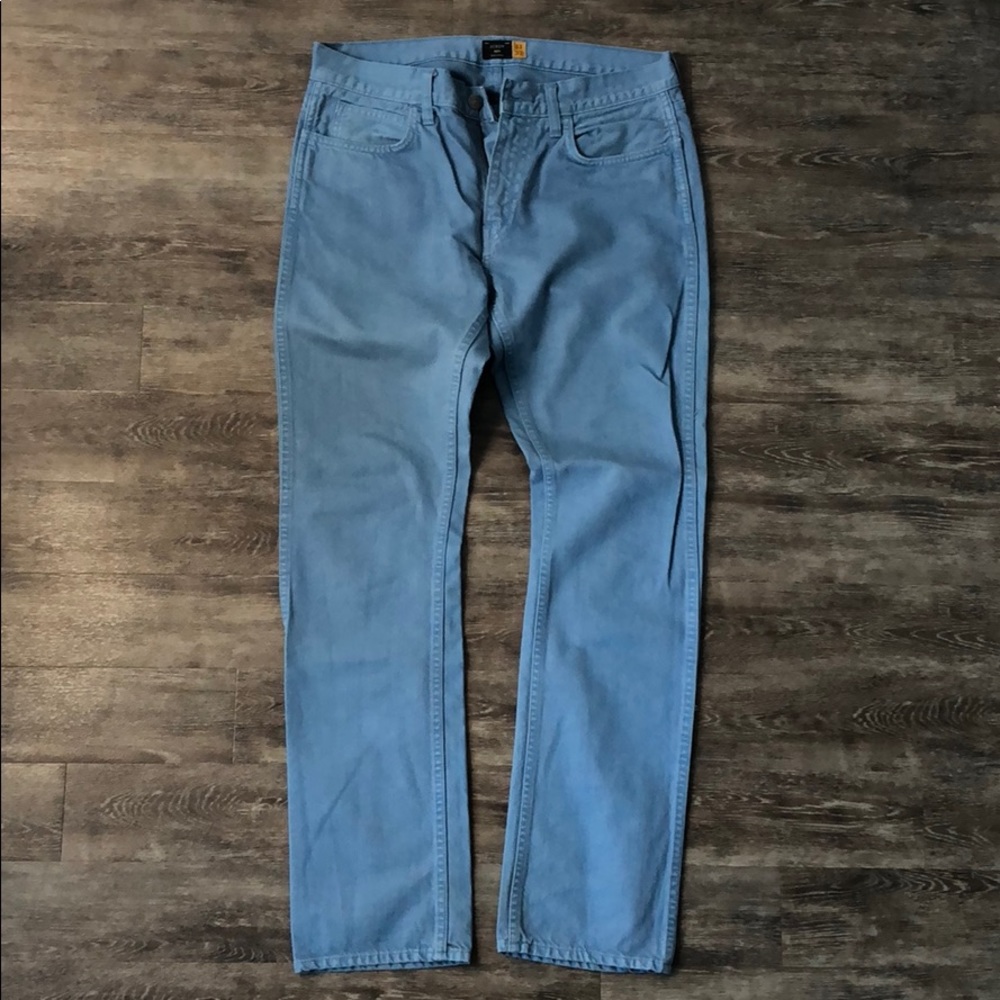 JCrew 484 garment dyed jeans, 31/32